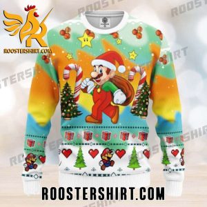 Funny Mario Ugly Christmas Sweater Amazing Gift Men And Women Christmas Gift