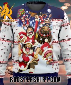 Happy Christmas One Piece Crew Ugly Sweater