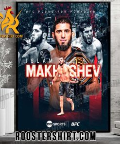 Islam Makhachev Finally Takes The Number One Spot UFC Pound For Pound King Poster Canvas