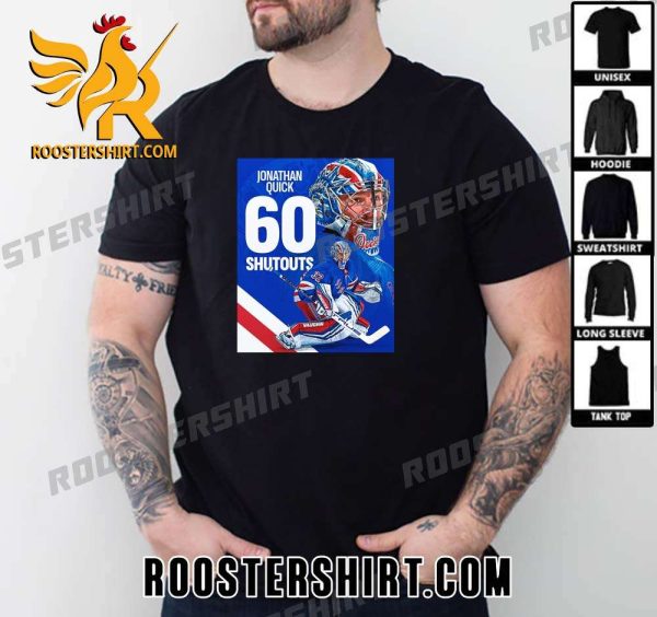 Jonathan Quick 60 Shutouts NHL T-Shirt