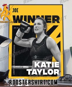 Katie Taylor Wins The Goat Is Back World Champions 2023 Poster Canvas