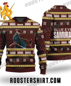 Limited Edition Blue Eye Samurai Ugly Christmas Sweater