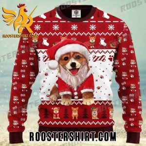 Limited Edition Corgi Noel Cute Thanksgiving Women Mens Ugly Christmas Sweater