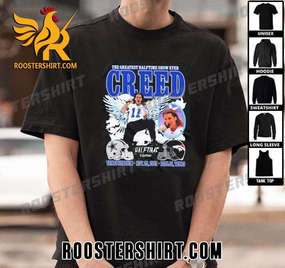 Limited Edition Dallas Cowboys Vs Denver Broncos That Go Hard The Greatest Halftime Show Ever Creed Unisex T-Shirt