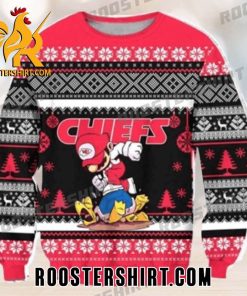 Limited Edition Kansas City Chiefs Mario Ugly Christmas Sweater
