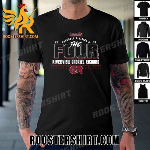 Limited Edition Riverview Gabriel Richard The Four 2023 MHSAA Football Division 8 Unisex T-Shirt
