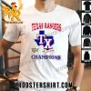 Limited Edition Texas Rangers MLB 2023 World Series Champions Unisex T-Shirt