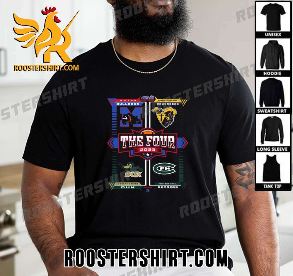 Limited Edition The Four 2023 MHSAA Division 3 Football Championships Unisex T-Shirt