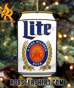 Lite A Fine Pilsner Beer Miller Lite Ornament