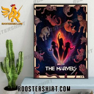 New Design The Marvels Poster Canvas Gift For Cats Lover