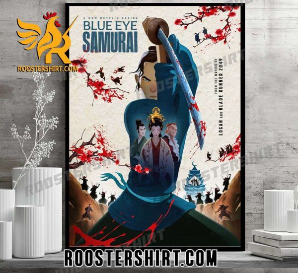 Official Blue Eye Samurai is a MASTERPIECE Poster Canvas