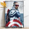 Official Marvel Studios Captain America Brave New World Poster Canvas