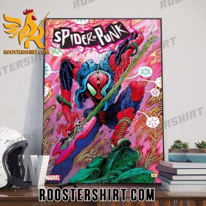 Official Spider-Punk Poster Canvas