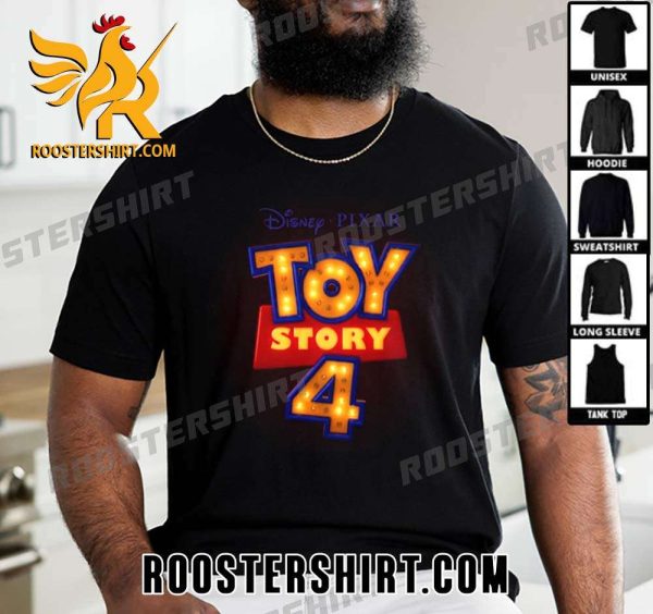 Official Toy Story 4 Logo New T-Shirt