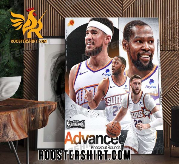 Phoenix Suns advance to the Knockout Rounds of the NBA In Season Tournament Poster Canvas