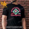 Premium 20232 WS Champions Texas Rangers Vintage Stadium Unisex T-Shirt