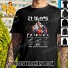 Premium 29 Years 1994-2023 Friends TV Series Thank You For The Memories Signatures Unisex T-Shirt