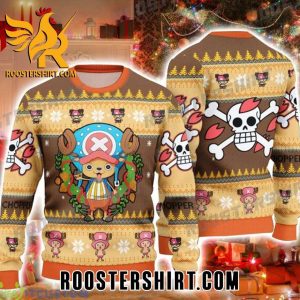 Premium Chopper One Piece Anime Fans Christmas Gift Ugly Christmas Sweater