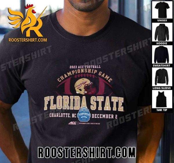 Premium Florida State Seminoles ACC Football Championship Game 2023 Unisex T-Shirt
