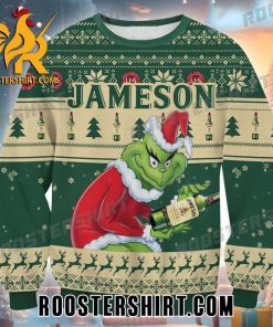 Premium Jameson Grinch Ugly Christmas Sweater