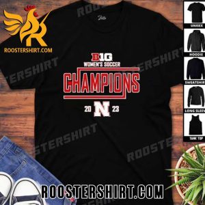 Premium NCAA Nebraska Huskers Big Ten Women’s Soccer Champions Unisex T-Shirt