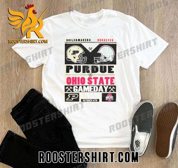 Premium Purdue Boilermakers Vs Ohio State Buckeyes 2023 Gameday Football Unisex T-Shirt