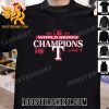 Premium Texas Rangers 2023 World Series champions Logo Unisex T-Shirt