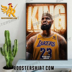 Premium The King Lebron James To Reach 39K Career Points Becomes The First Player In NBA History Poster Canvas