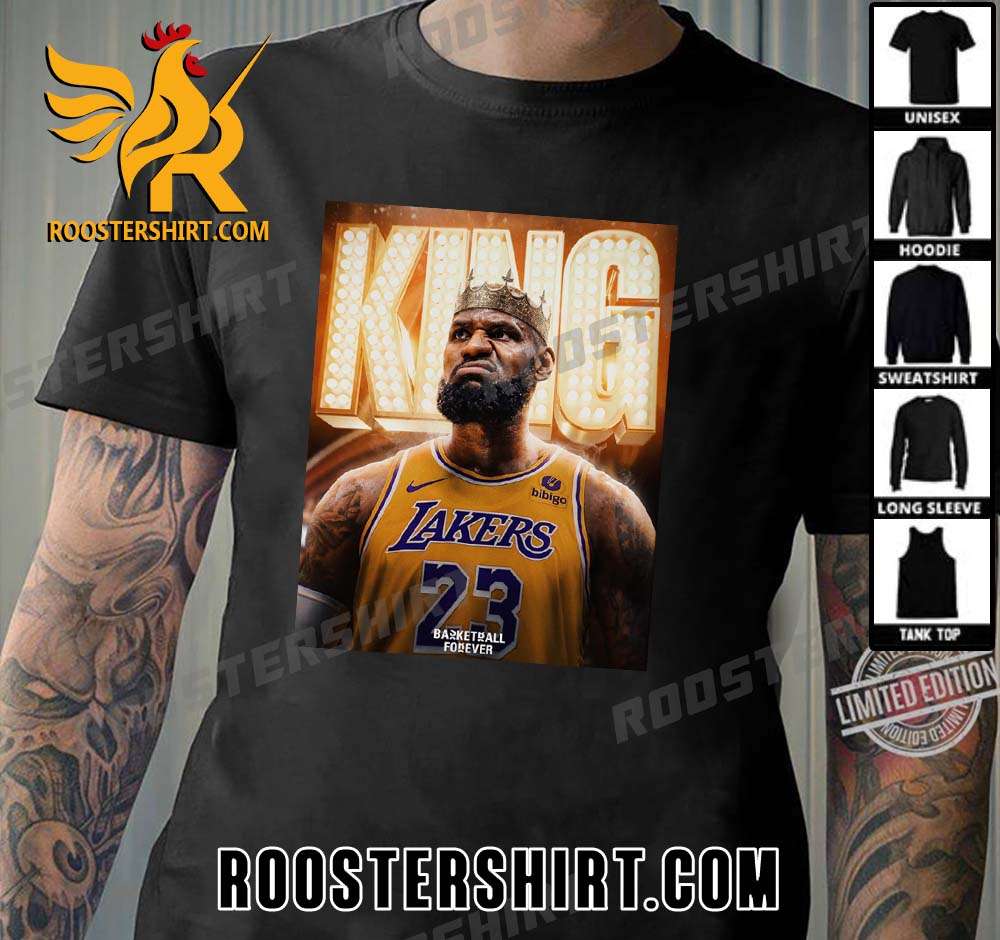 Premium The King Lebron James To Reach 39K Career Points Becomes The First Player In NBA History T-Shirt