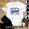 Premium straight Up Champions 2023 Texas Rangers Unisex T-Shirt