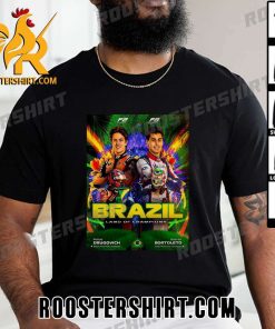 Quality Back-To-Back Brazilian Champions Felipe Drugovich And Gabriel Bortoleto T-Shirt