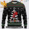 Quality Bigfoot Santa Claus Gifts 3D Printed Christmas Sweater