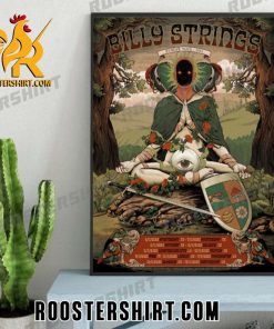 Quality Billy Strings Fall Europe Tour 2023 Poster Canvas