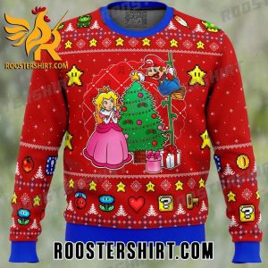 Quality Come and See the Christmas Tree Super Mario Ugly Christmas Sweater