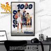 Quality Congrats To Enrique Freeman For Recording 1000th Career Rebounds And Points Poster Canvas
