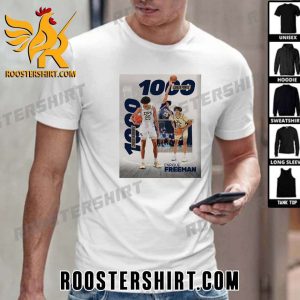 Quality Congrats To Enrique Freeman For Recording 1000th Career Rebounds And Points T-Shirt