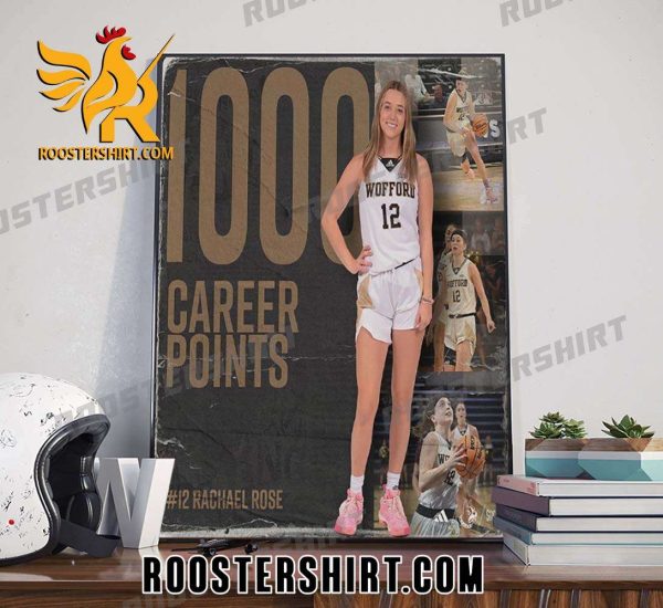 Quality Congrats To Rachael Rose On Reaching 1000 Career Points Poster Canvas
