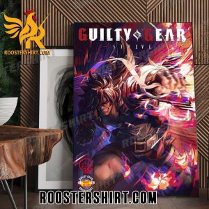 Quality Guilty Gear Strive Celebrates 25th Anniversary Poster Canvas