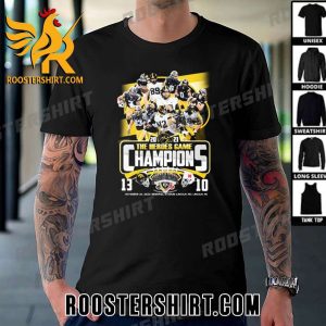 Quality Iowa Hawkeyes 2023 The Heroes Game Champions Unisex T-Shirt