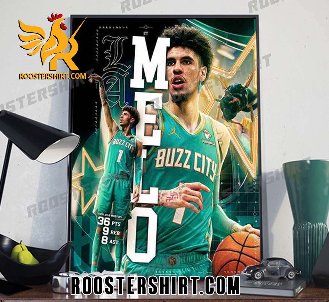 Quality LaMelo Ball Has Been Killing The NBA In Charlotte Hornets Team Poster Canvas