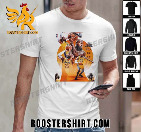 Quality Lebron James Performance In Year 21 Of NBA T-Shirt
