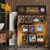 Quality MLB National League Rawlings Gold Glove Winners List 2023 Poster Canvas