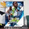 Quality NBA Minnesota Timberwolves Player Anthony Edwards Poster Canvas