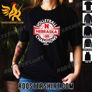 Quality Nebraska Huskers 2023 Big Ten Women’s Volleyball Regular Season Champions Unisex T-Shirt