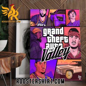 Quality Phoenix Suns Grand Theft Auto The Valley Poster Canvas