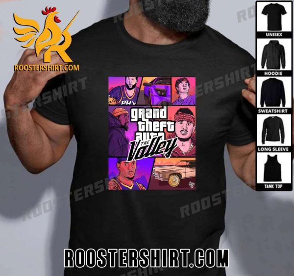 Quality Phoenix Suns Grand Theft Auto The Valley T-Shirt