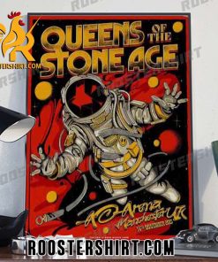 Quality Queens Of The Stone Age AO Arena Manchester UK Poster Canvas