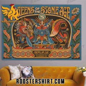 Quality Queens Of The Stone Age Berlin DE At Max Schmeling Halle Poster Canvas