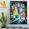 Quality The 2023 Nitto ATP Finals Line Up Superheroes Style Poster Canvas
