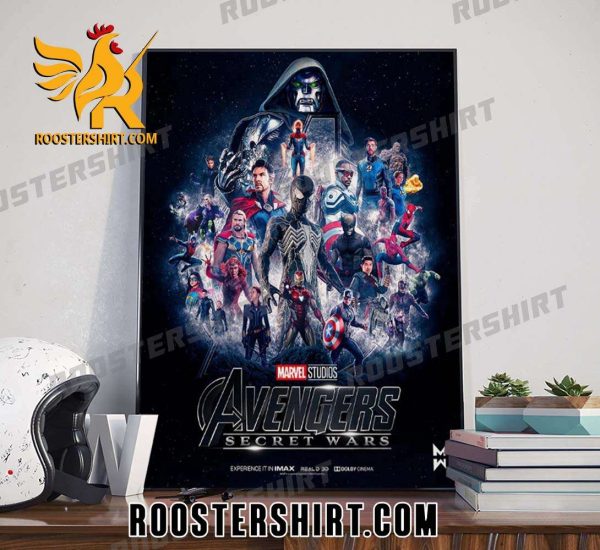 Quality The Multiverse Saga Concludes In 2027 Avengers Secret Wars Of Marvel Studios Poster Canvas
